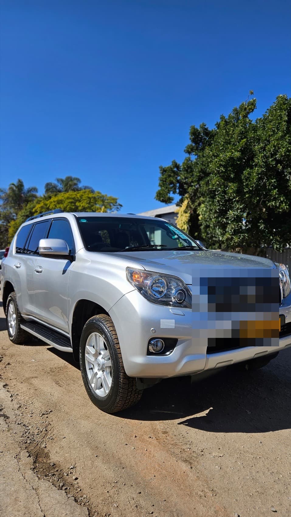 A Toyota Prado finished at Motor Madness